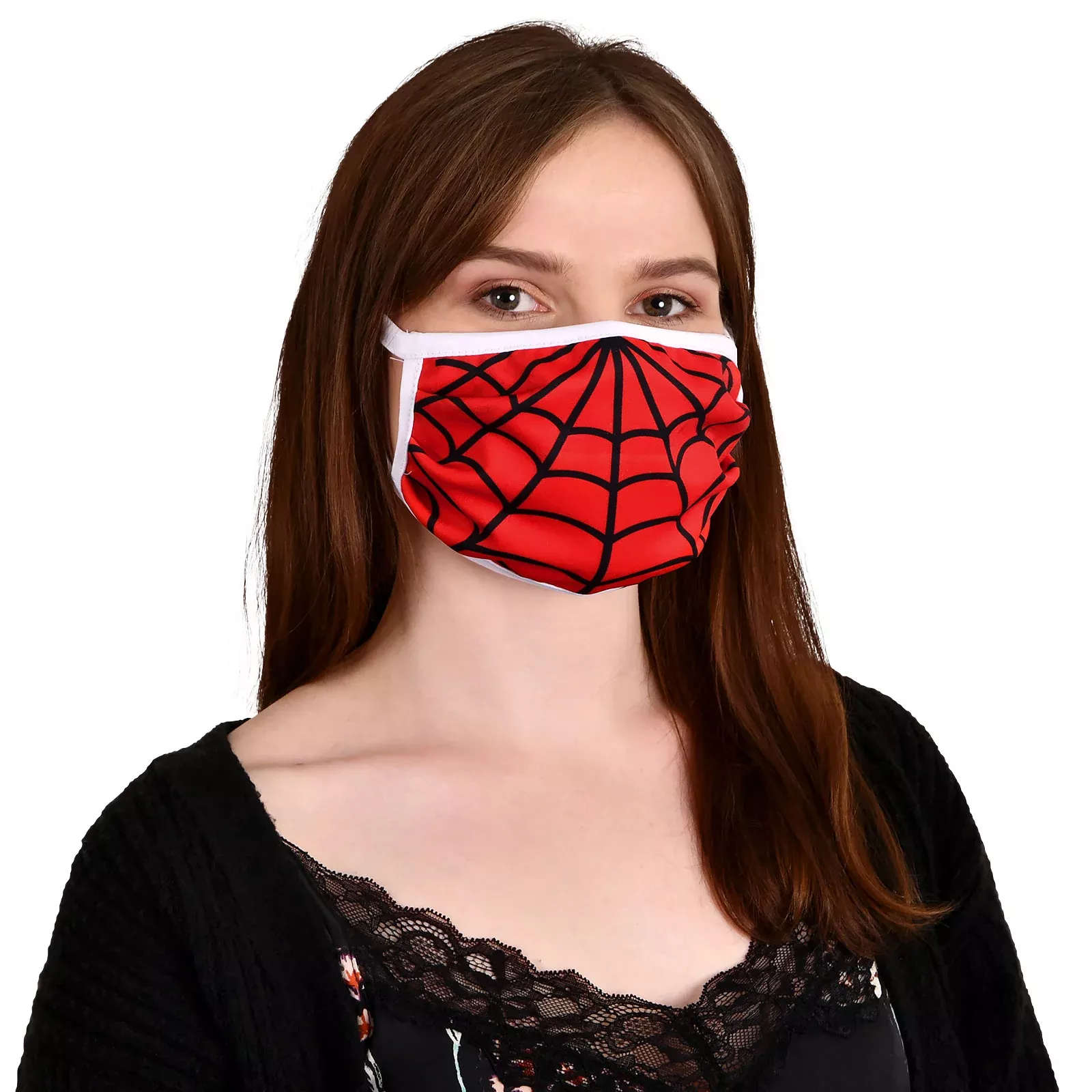 Spiderweb Face Mask for Spider-Man Fans