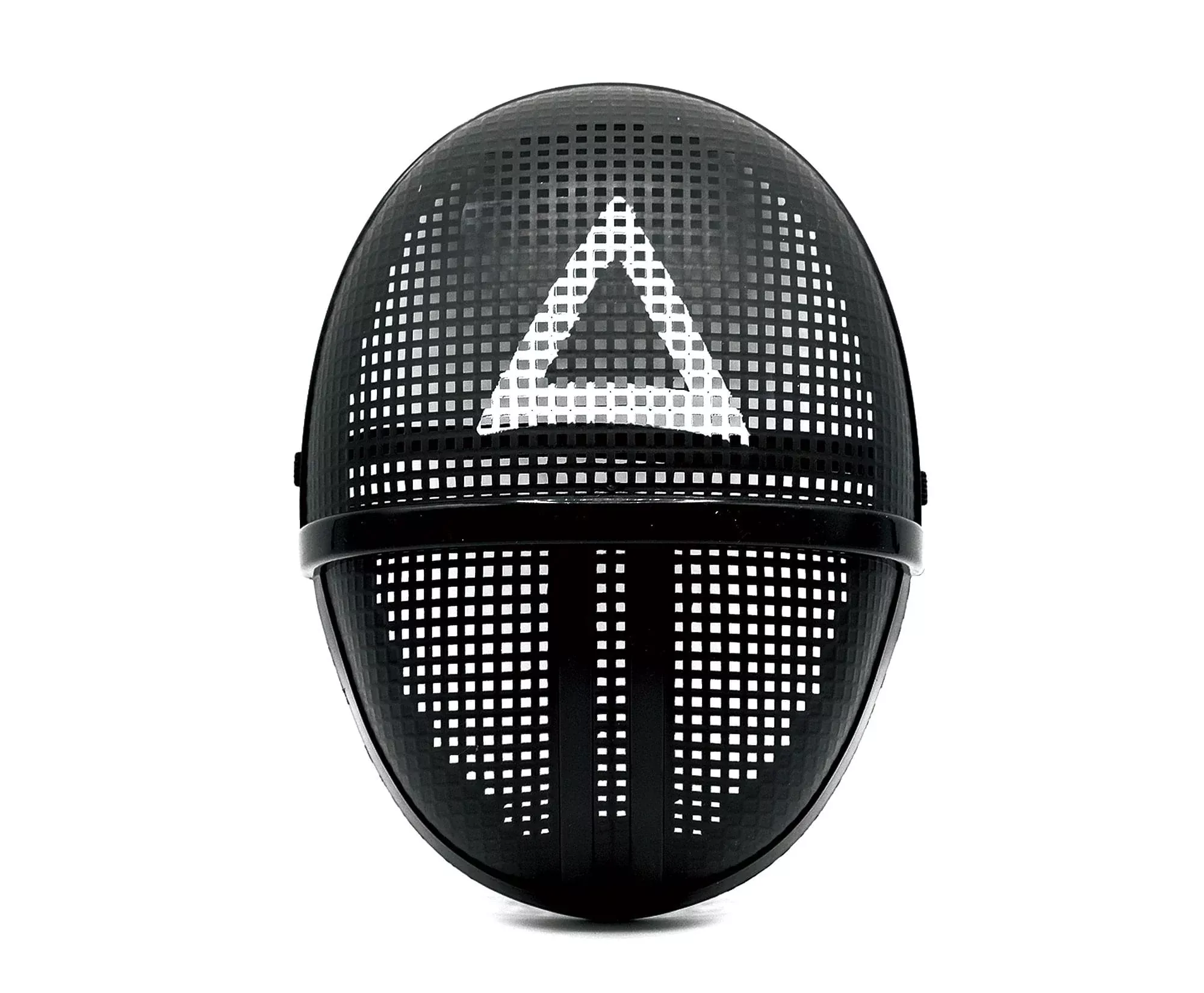 Squid Game Inspired Triangle Plastic Costume Mask for Adults | Soldier