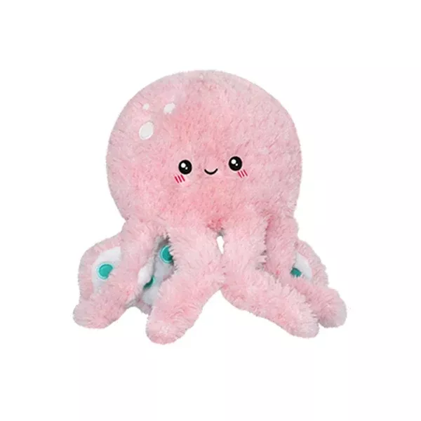 Squishable Cute Pink Octopus 7 Inch Plush Figure
