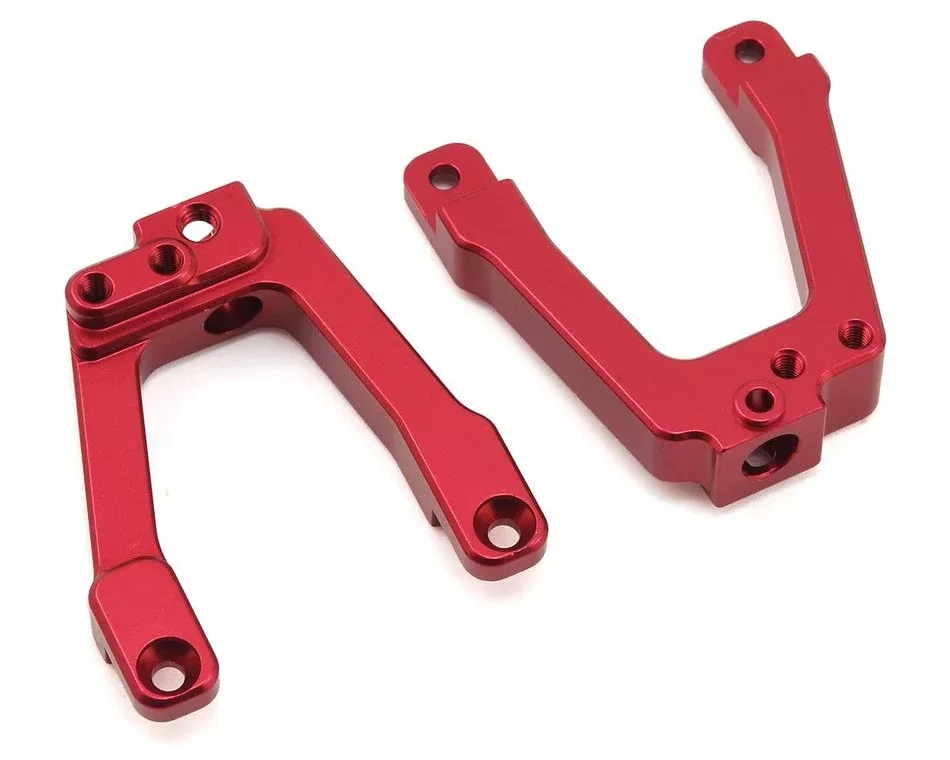 ST Racing SPTSTA31380RR Red Aluminum Rear Shock Towers for SCX10ii