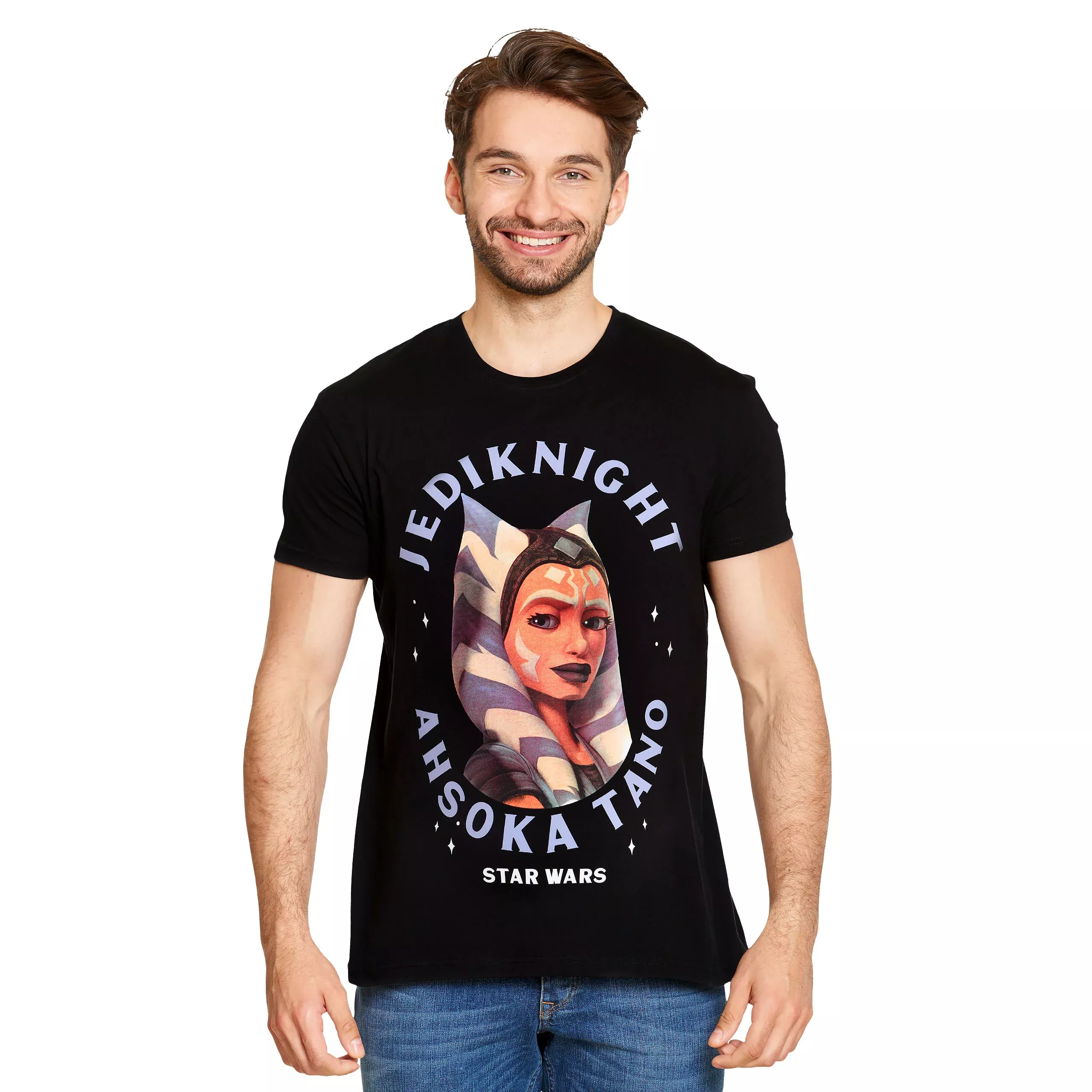 Star Wars - Ahsoka Tano Face T-Shirt Black