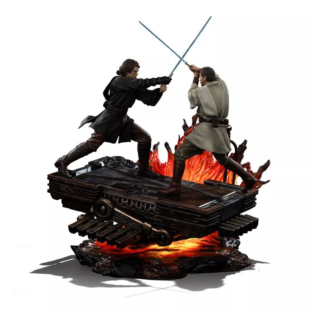 Star Wars Art Scale Statue 1/10 Anakin vs. Obi Wan 34cm