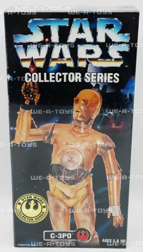 Star Wars Collector Series C3PO 12" Figure Rebel Alliance 1997 Kenner NRFB