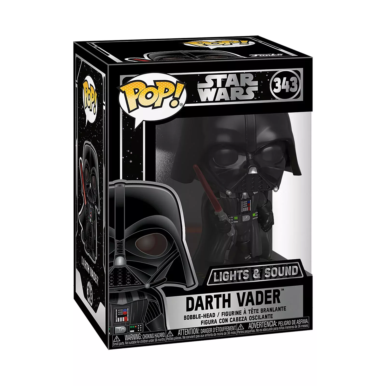 Star Wars - Darth Vader Funko Pop Bobblehead Figure with Light and Sound