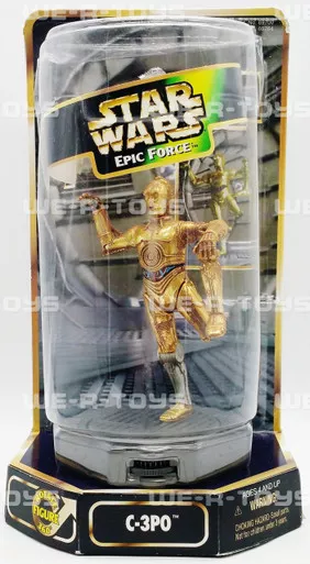 Star Wars Epic Force C-3P0 Rotating Figure Kenner 1997 No. 69764 NRFP