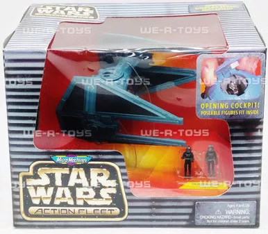 Star Wars Micro Machines Action Fleet Tie Interceptor Galoob 1996 NRFB