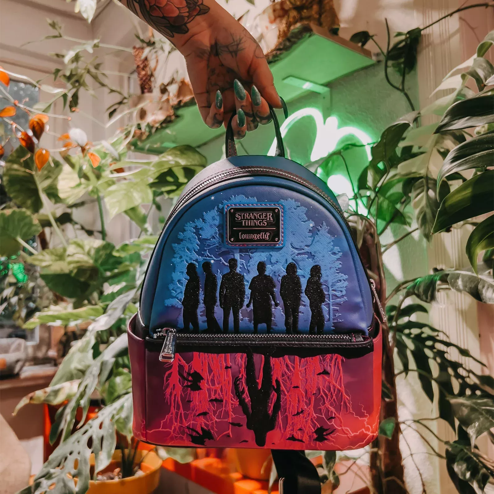 Stranger Things - Upside Down Shadows Mini Backpack