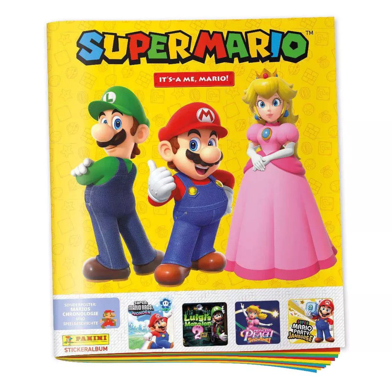 Super Mario 2 Sticker Collection Album *German Version*