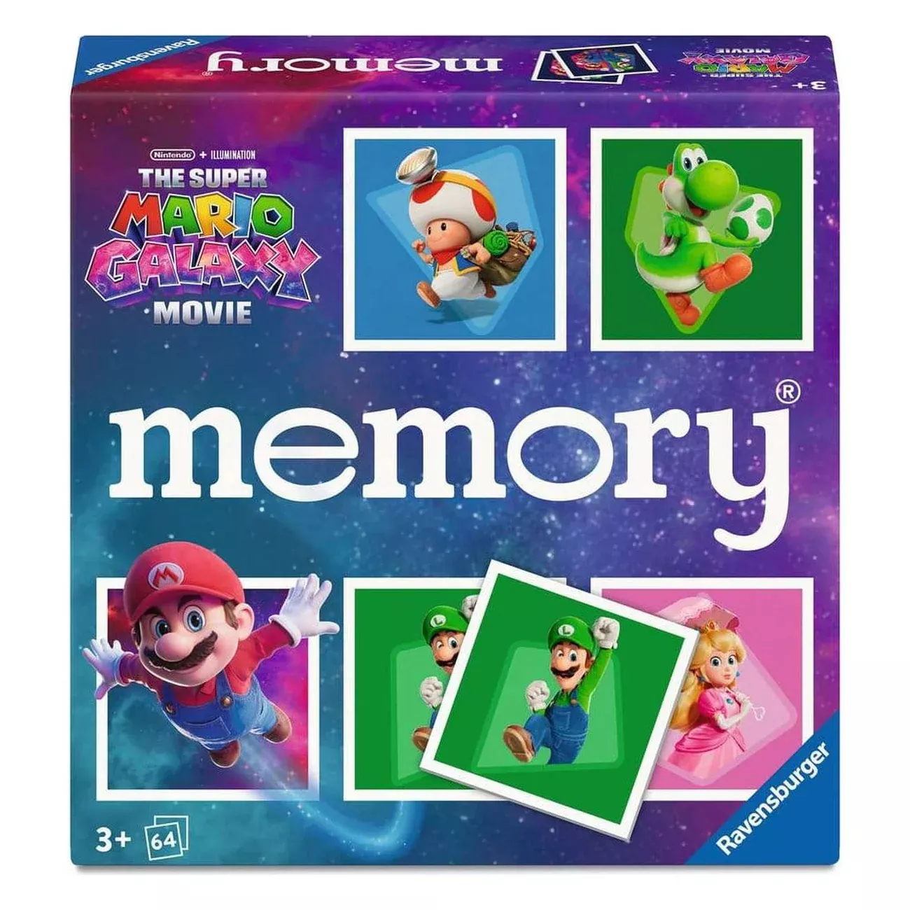 Super Mario Galaxy Movie Memory Game