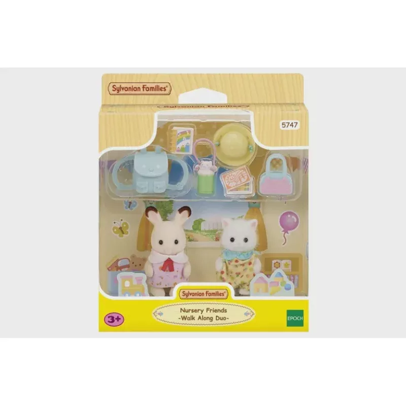 Sylvanian Families: Nursery Friends Walk Along Duo