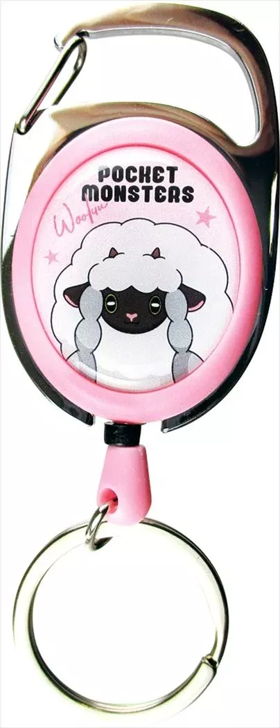 T'S FACTORY Pokemon Character Reel Keychain Wooloo