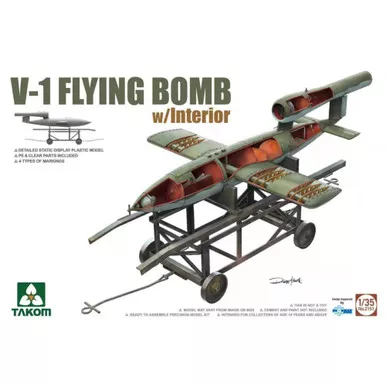 Takom # 2151 1/35 scale V-1 Flying Bomb with Interior