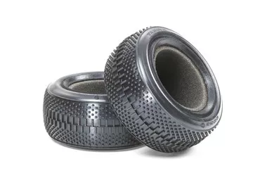 Tamiya 54187 Dual Block Tires C 4WD Front 62/25 (2)
