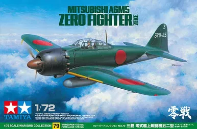Tamiya #60779 1/72 MITSUBISHI A6M5 ZERO FIGHTER (ZEKE)