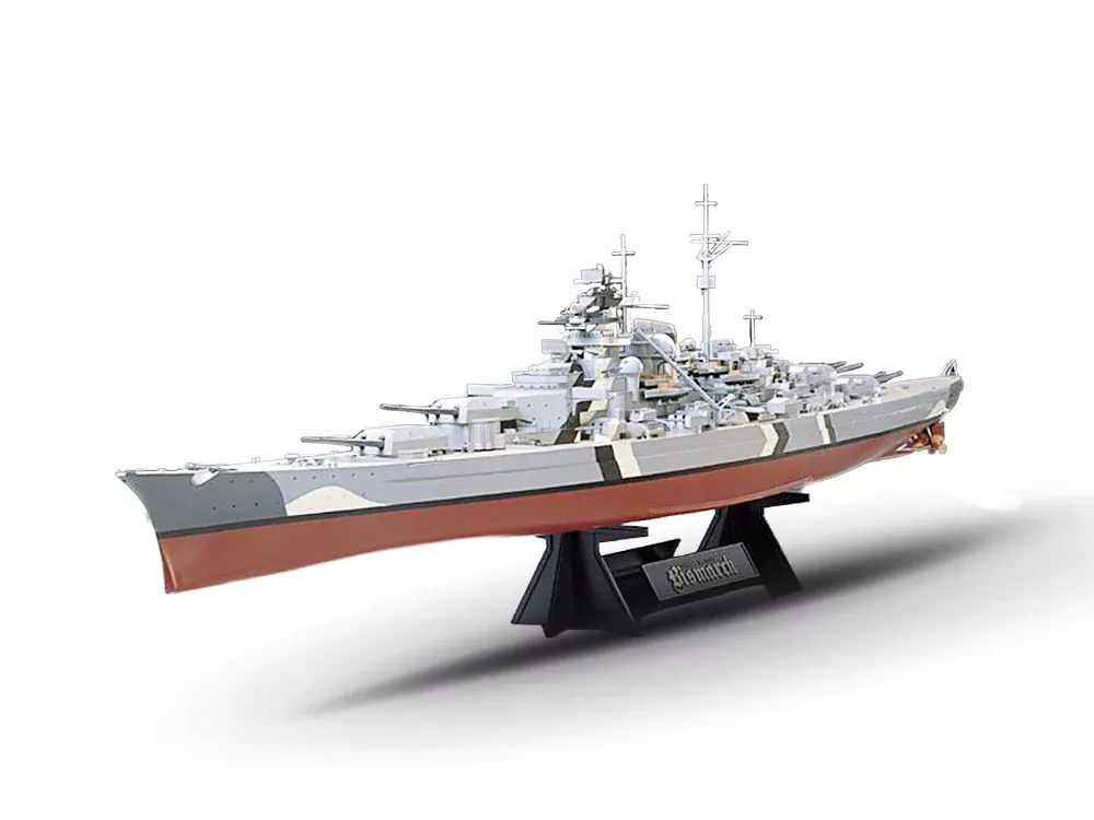 Tamiya 78013 1/350 German Bismarck Battleship Model Kit