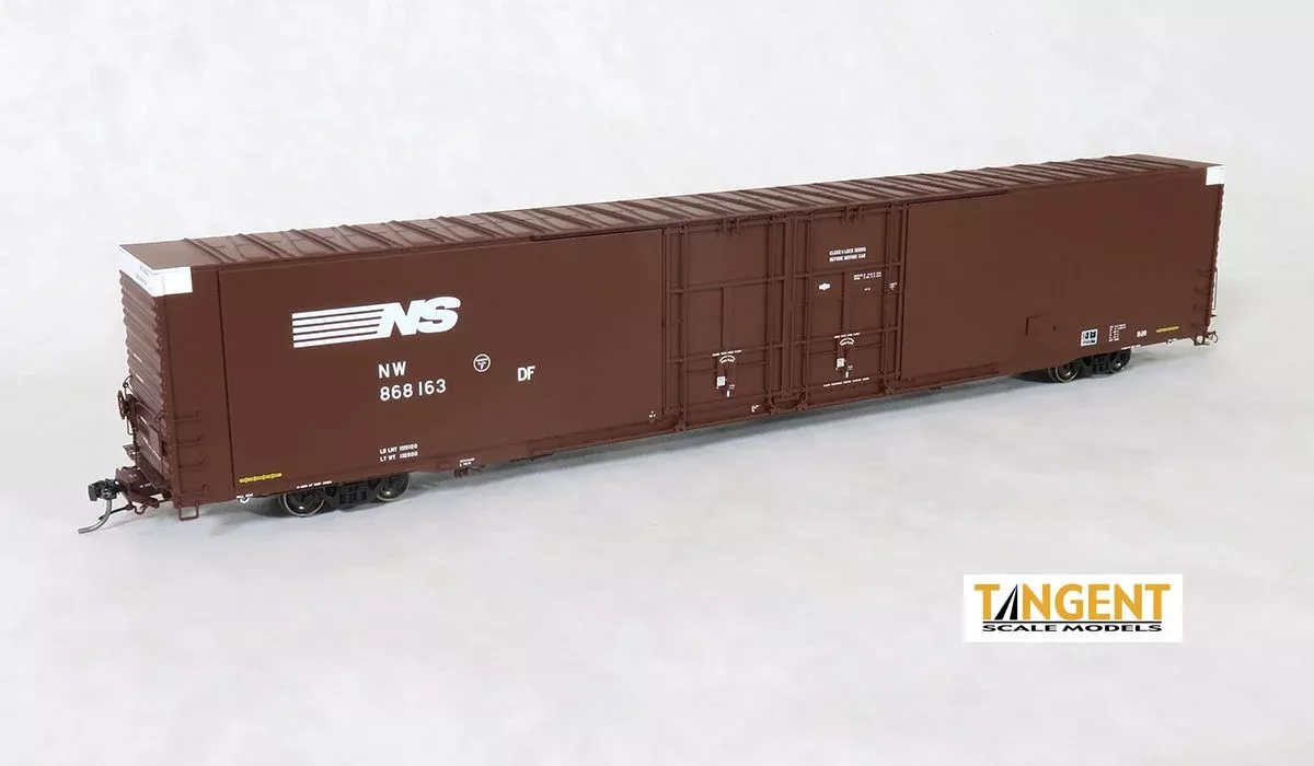 Tangent Scale Models 25026-04 HO Scale Greenville 86' Auto Parts Boxcar Norfolk Southern NW 868190