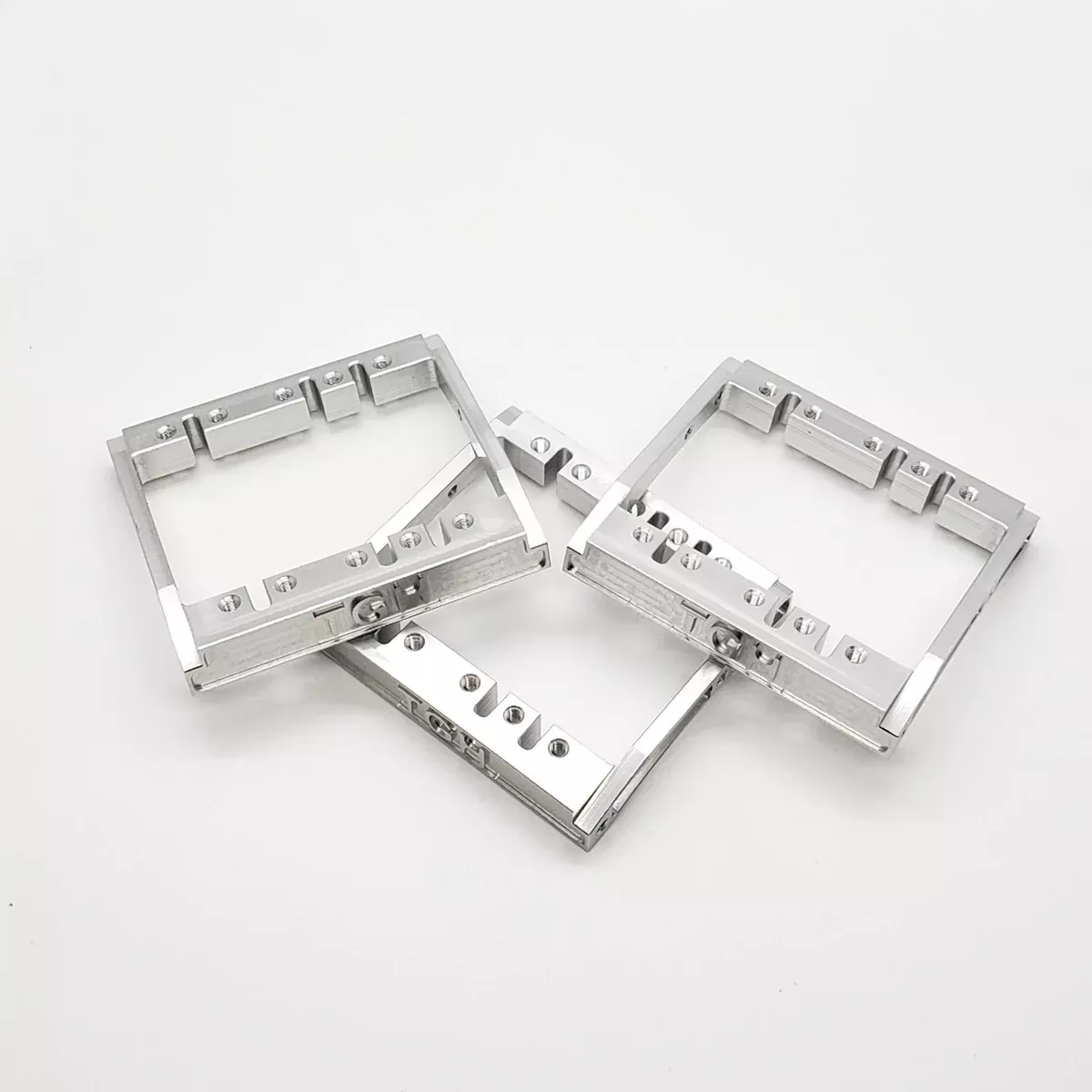Team Garage Hack Clear Dual Servo Mount for SCX10ii