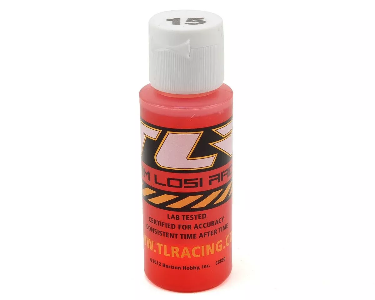 Team Losi Racing 74000 Silicone Shock Oil 15 Weight (104CST)