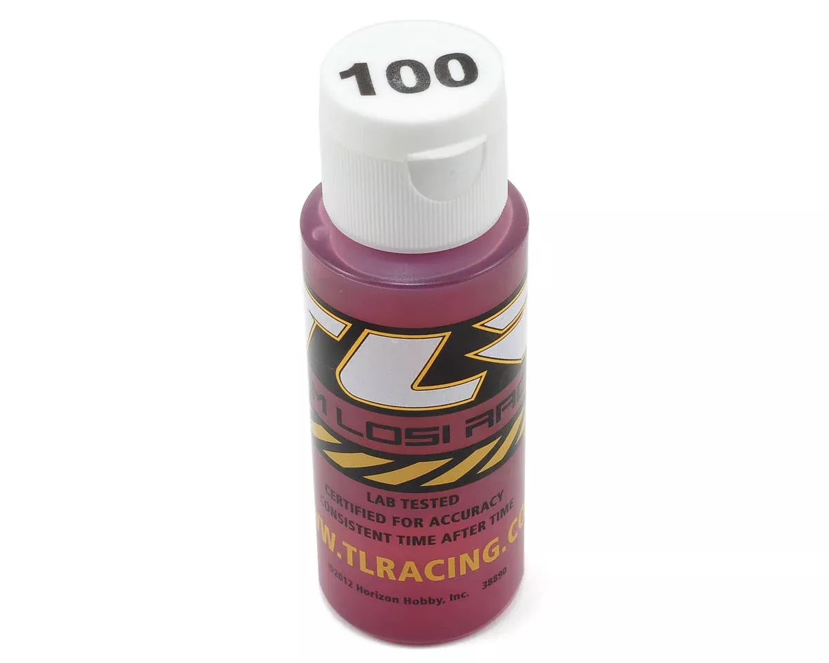 Team Losi Racing 74018 Silicone Shock Oil 100 Weight (1325CST)