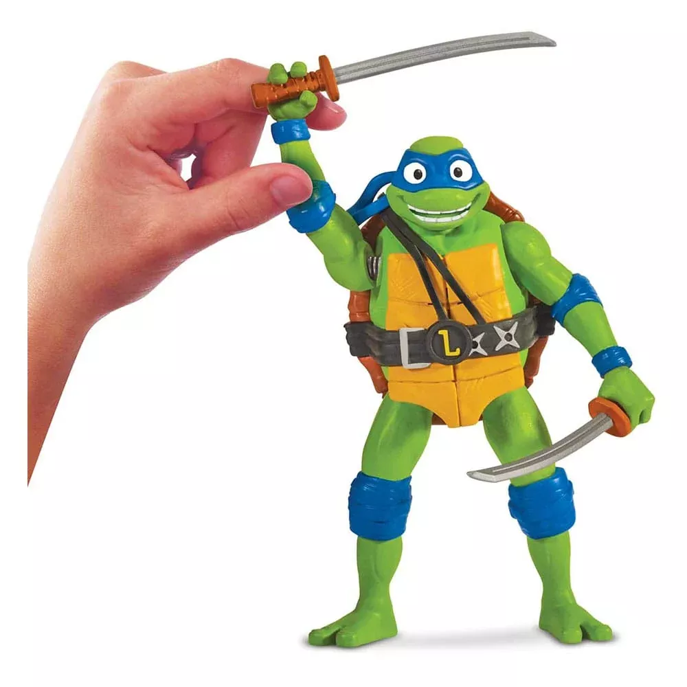 Teenage Mutant Ninja Turtles: Mutant Mayhem Ninja Shouts Action Figure Leonardo 14cm