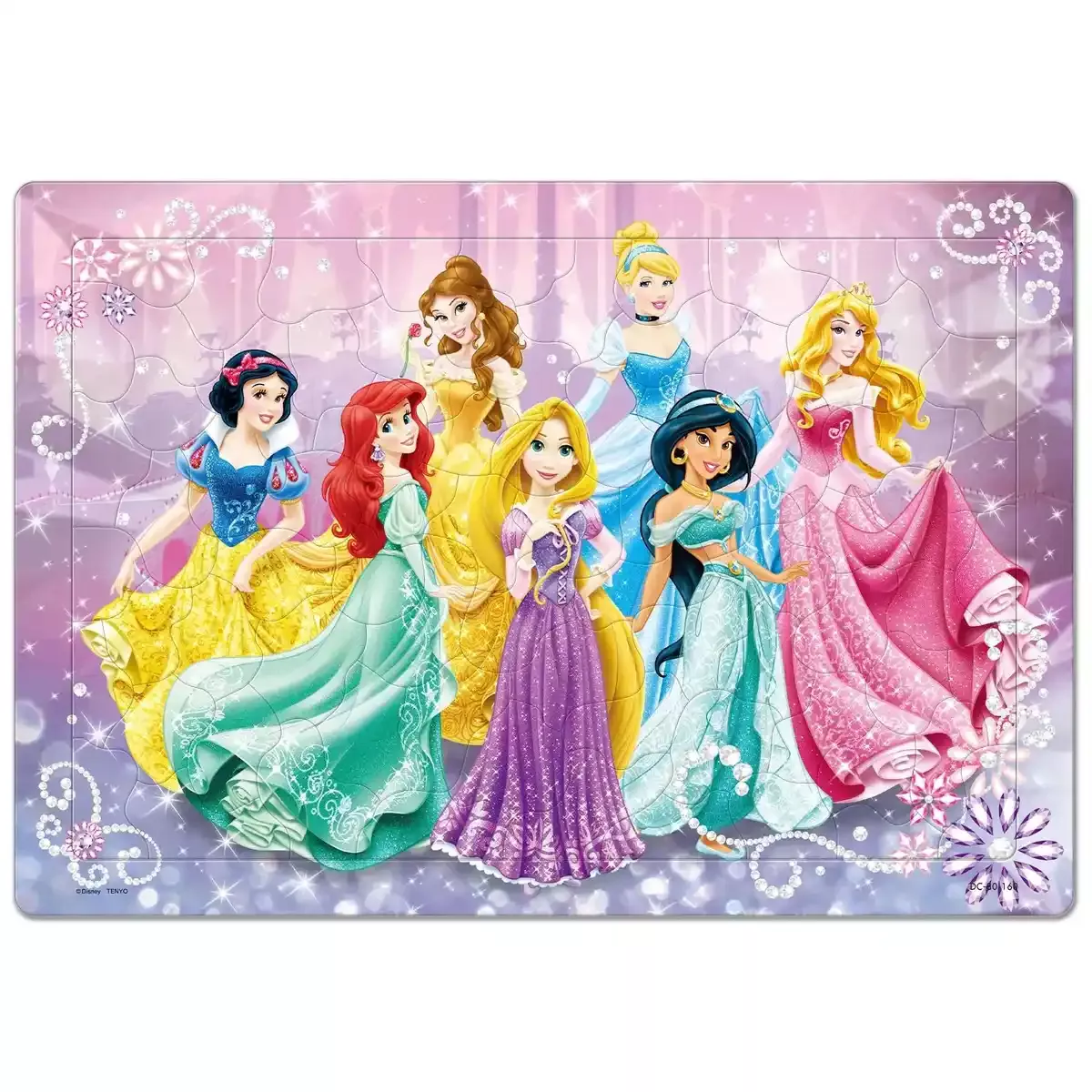 TENYO Dc80-160 Jigsaw Puzzle Disney Princesses Lovely Together 80 Pieces Child Puzzle