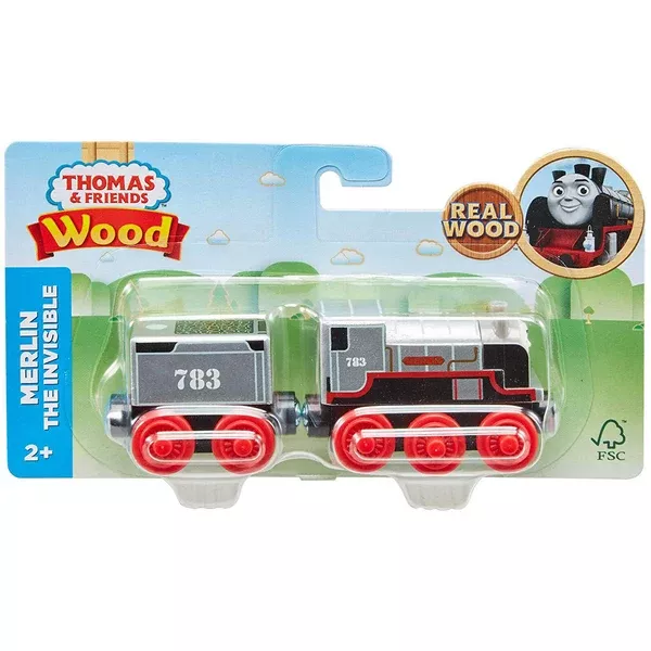 Thomas And Friends Wood Merlin The Invisible Train Set
