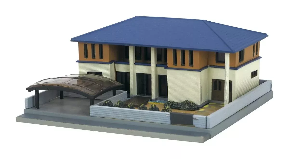 TOMYTECBuilding 013-4 Modern House C4 N Scale