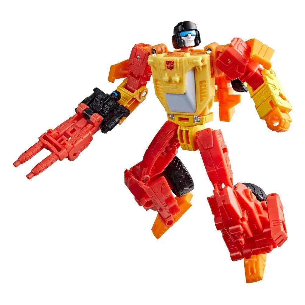 Transformers Age of the Primes Deluxe Class Action Figure Targetmaster Sureshot 14cm