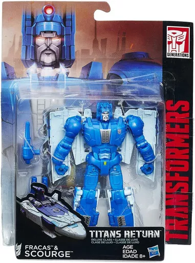 Transformers Generations Titans Return Fracas & Scourge Deluxe Class Figure