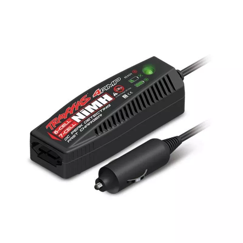 traxxas 2975 4-Amp Peak-Detecting NiMH 12-Volt AC Charger