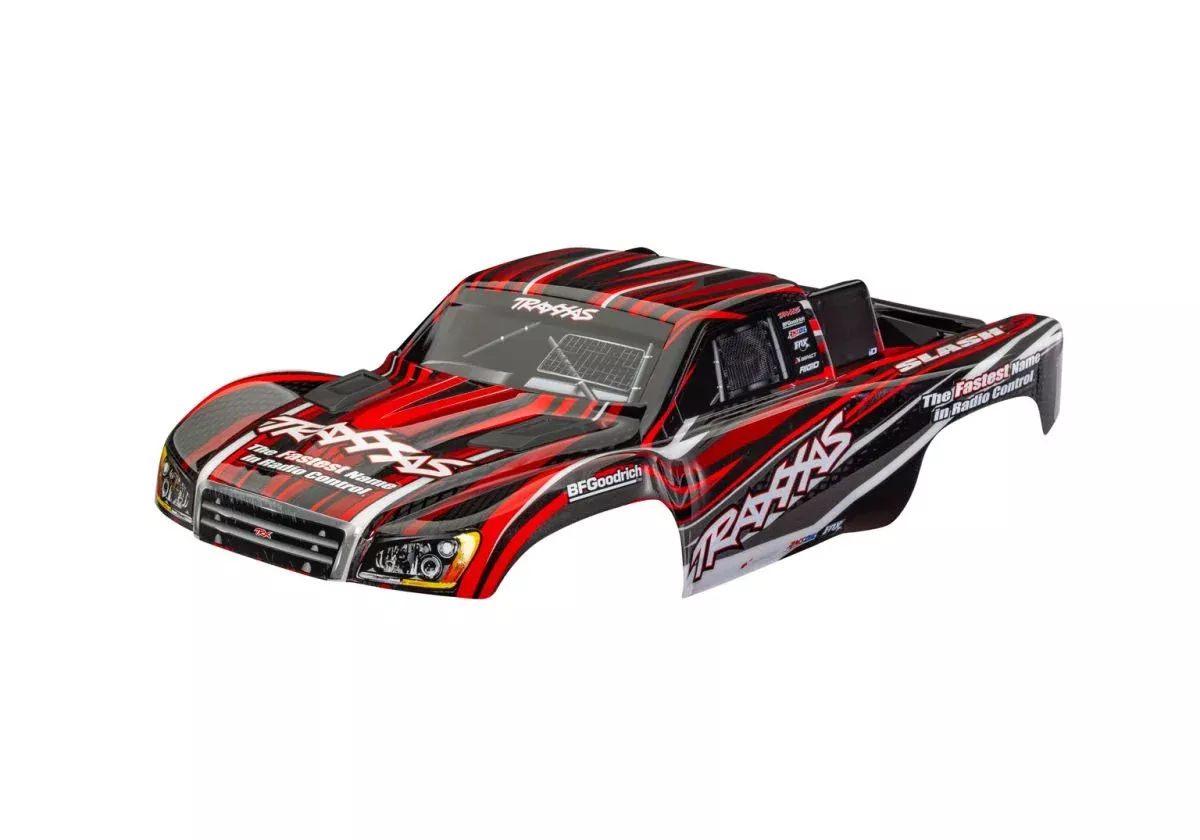 Traxxas 6910-RED Slash 4X4 Clipless Body