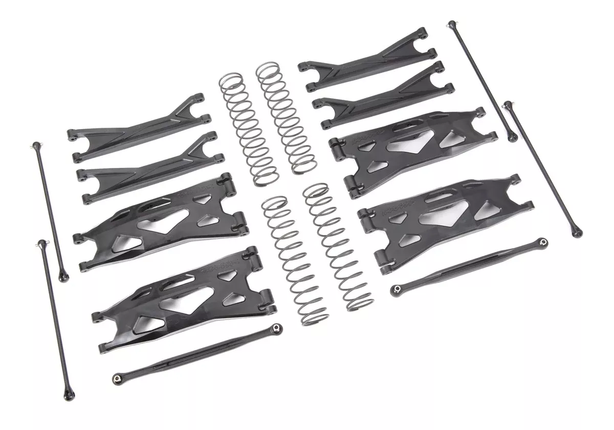 Traxxas 7895 Black WideMaxx Suspension Kit for X-Maxx