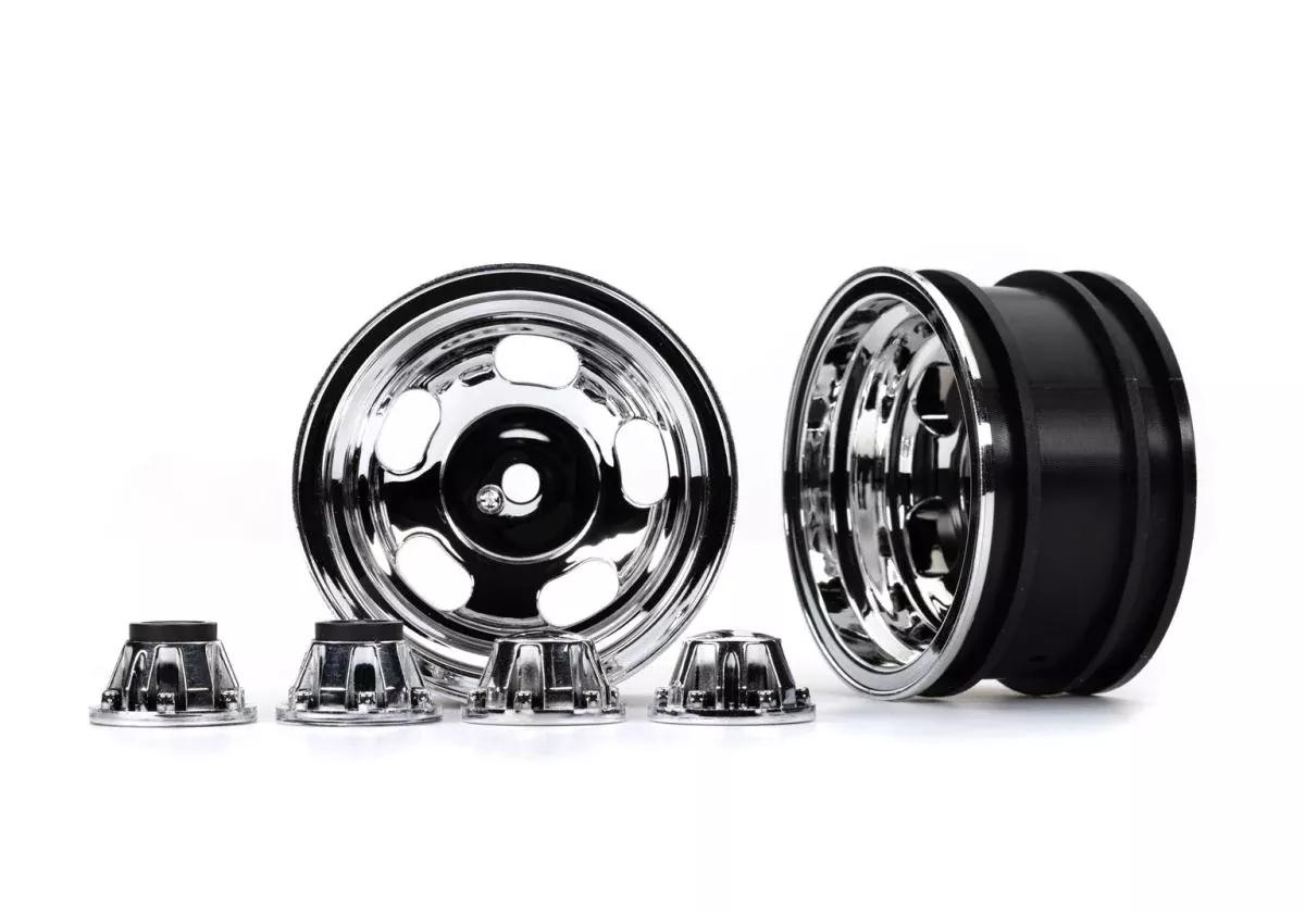 Traxxas 8158X Wheels, 2.2" Chrome (2)