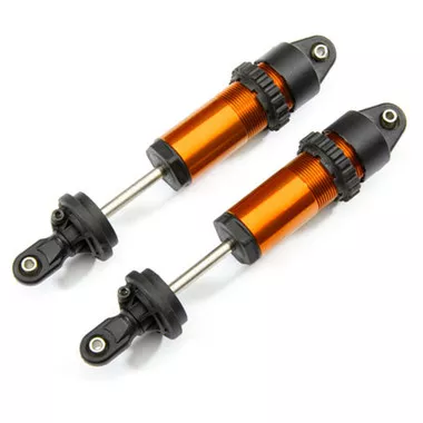 Traxxas 8961T Aluminum Shocks GT-Maxx Orange (2) : Maxx