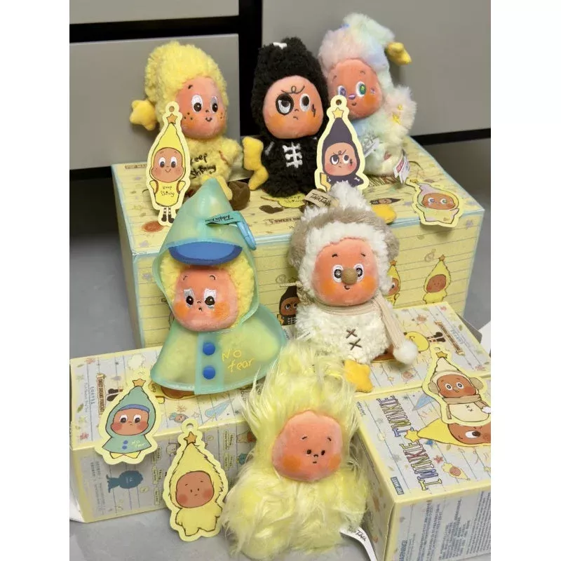 Twinkle Twinkle Sweet Dreams Forecast Plush Doll Pendant Series Whole Set Opened