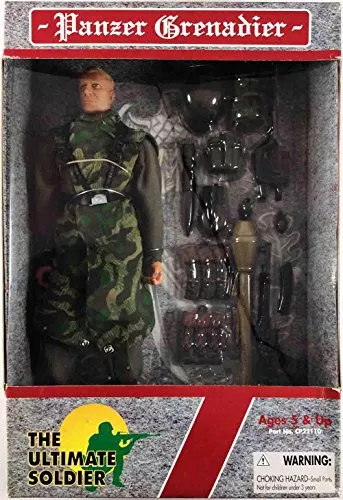:The Ultimate Soldier - Panzer Grenadier - Boxed Action Figure 21st Century Toys