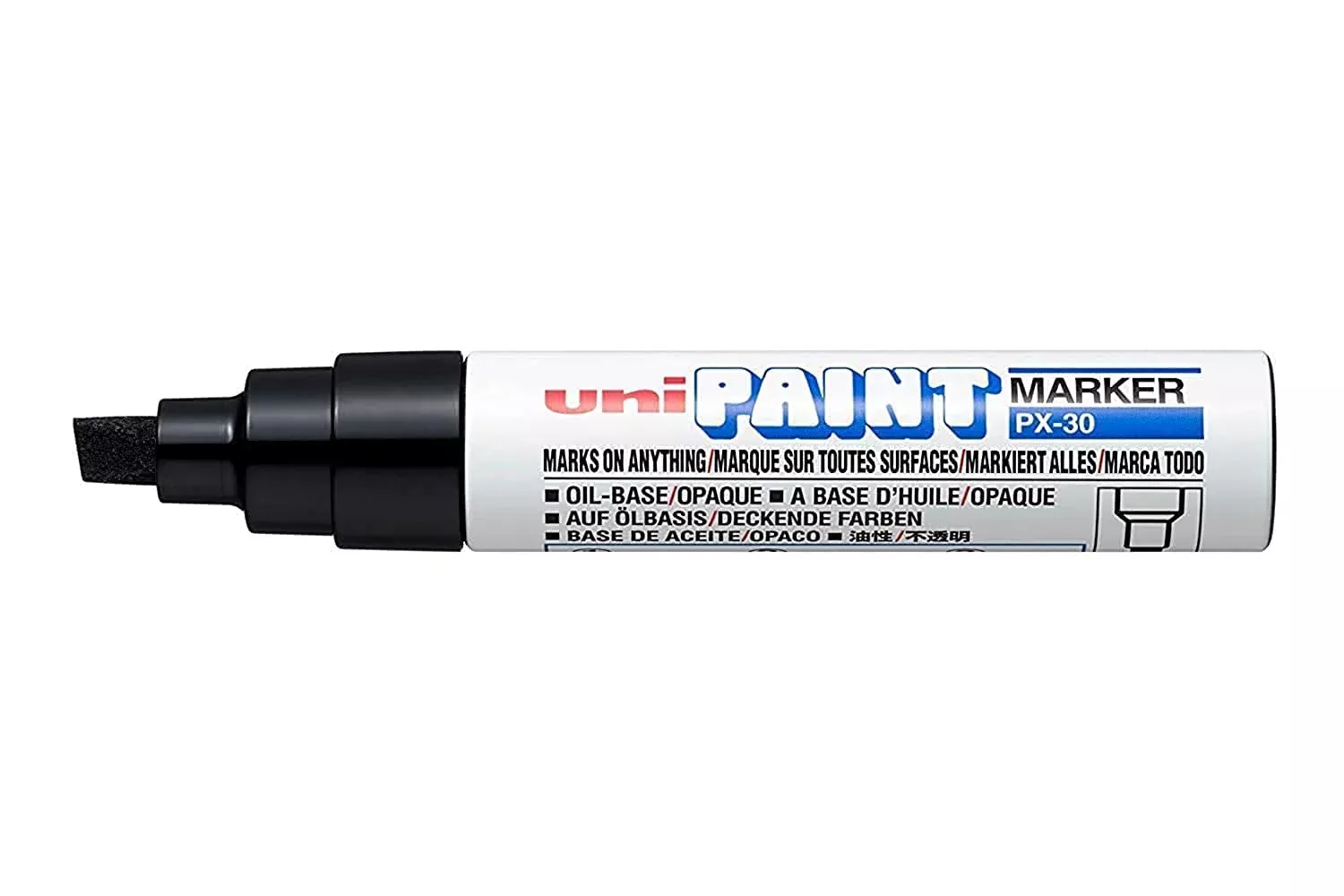UNI PX - 30 Chisel Tip Black, UUPX30B