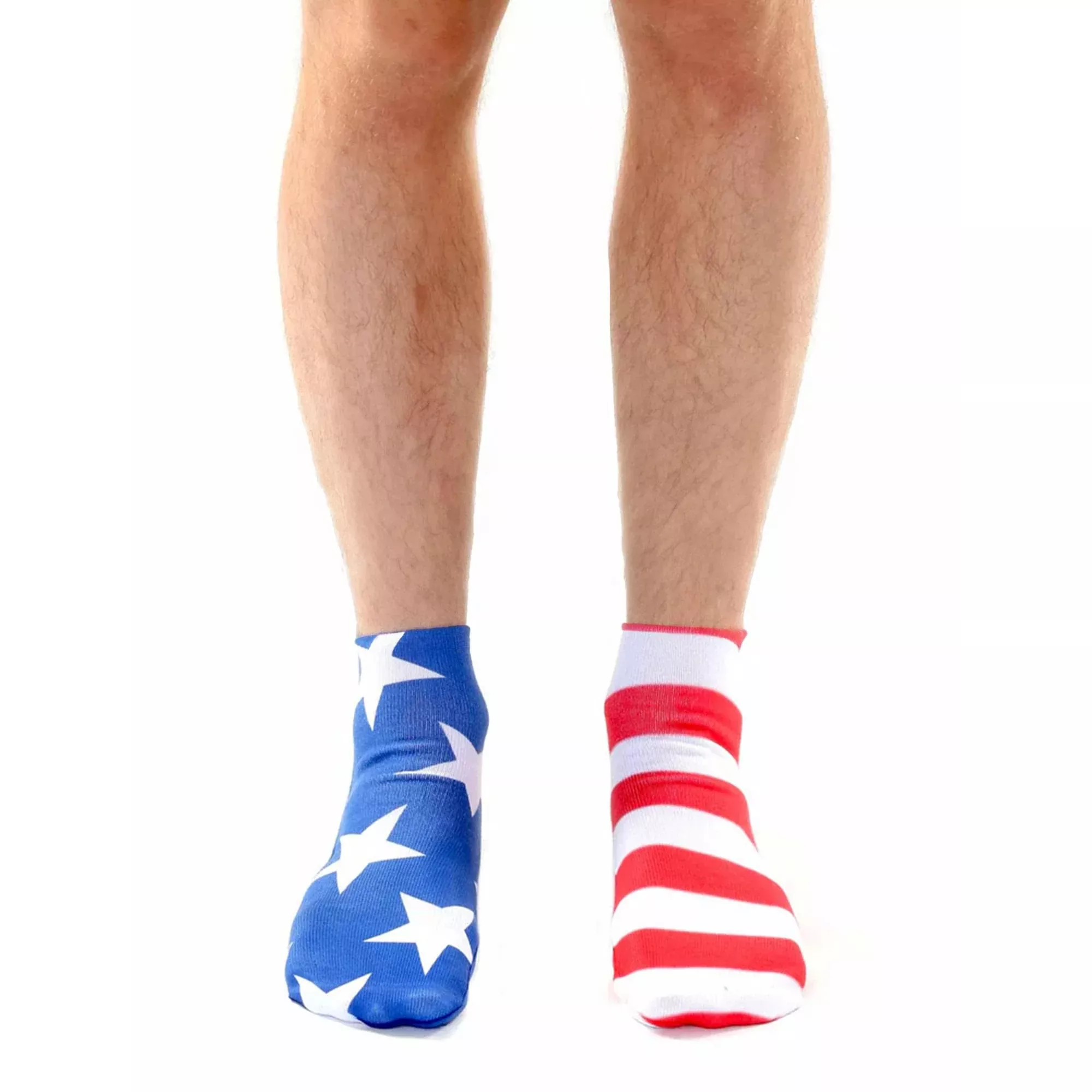 Unisex Stars & Stripes Ankle Socks