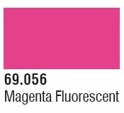 Vallejo 69056 17ml Bottle Magenta Fluorescent Mecha Color (6/Bx)