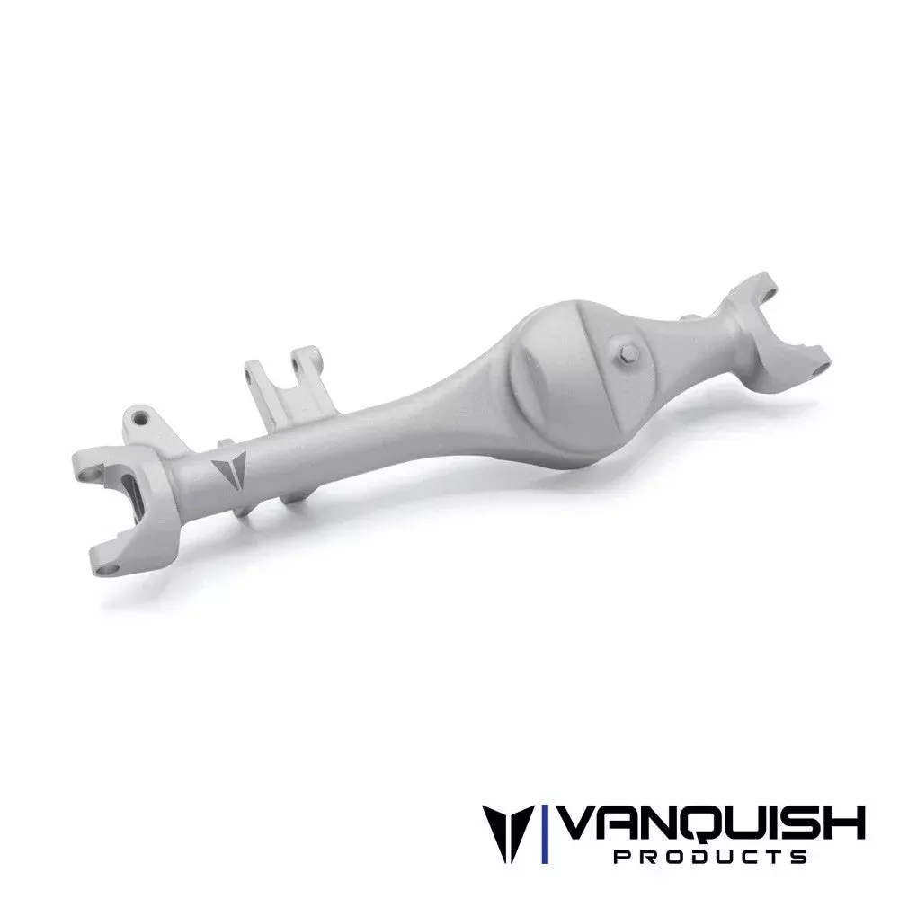 Vanquish VPS08631 F10T Aluminum Front Axle Housing - Clear Anodized