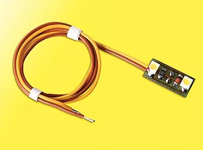 Viessmann 6017 HO Scale Building Interior LED Light - 10-16 Volts -- Yellow