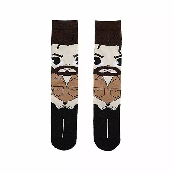 Walking Dead Rick Grimes Full Body Chibi 1 Pair Of Crew Socks