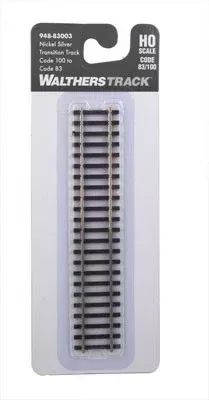 Walthers 83003 Code 83 to 100 Transition Track HO Scale