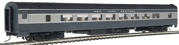 Walthers 932-16781 HO Scale Pullman 64 Seat Coach 2-Tone Gray NYC