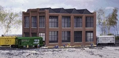 Walthers Cornerstone 933-3228 N Scale Car Shop -- Kit