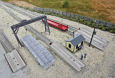Walthers Cornerstone 933-4048 HO Scale Piggyback Ramps -- Kit