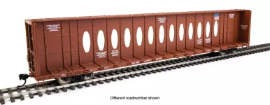 Walthers Mainline # 910-50731 HO 72' Centerbeam Flatcar w/Opera Windows Union Pacific(R) #273236