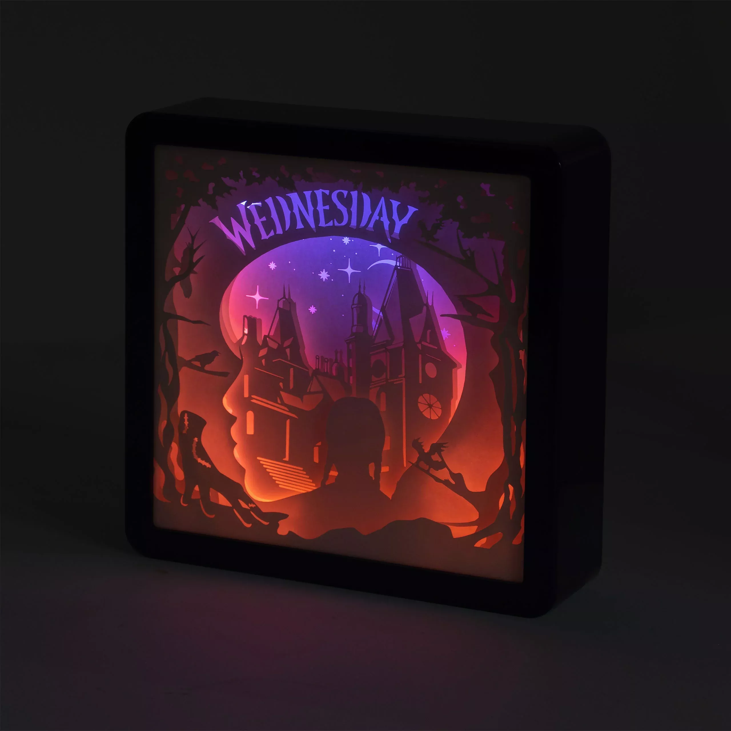 Wednesday - Nevermore Lamp