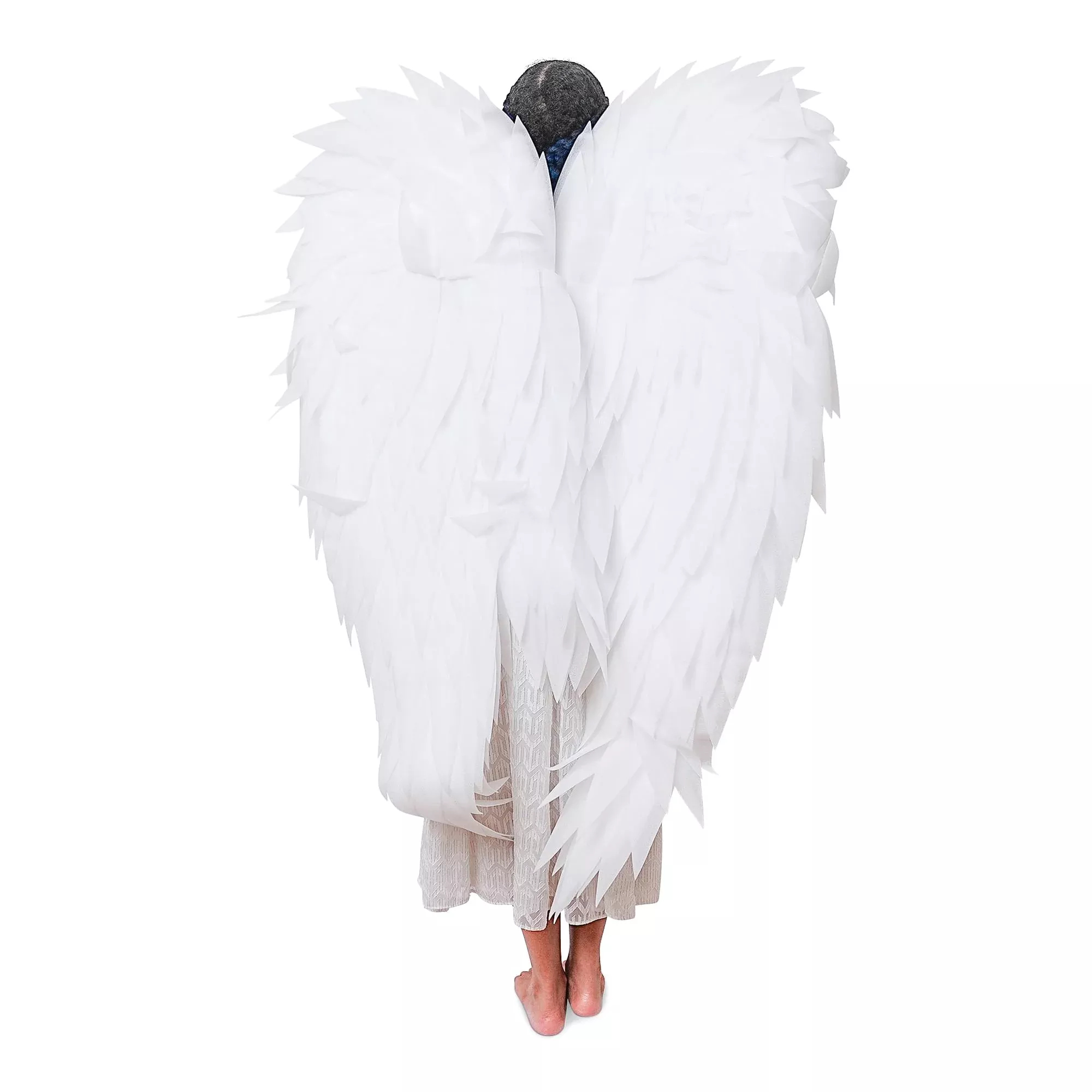 White Angel Wings Adult Costume Accessory