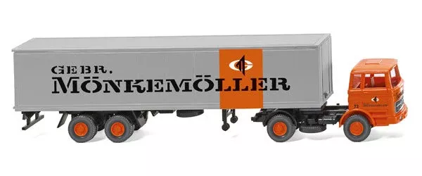 Wiking 054201 1/87 Scale Monkemoller - Mercedes-Benz 1620